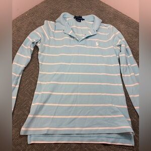 Ralph Lauren teen girls long sleeve polo.